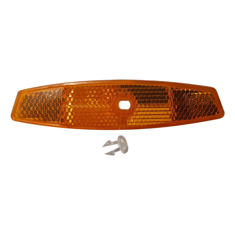 Amber Wheel Reflector
