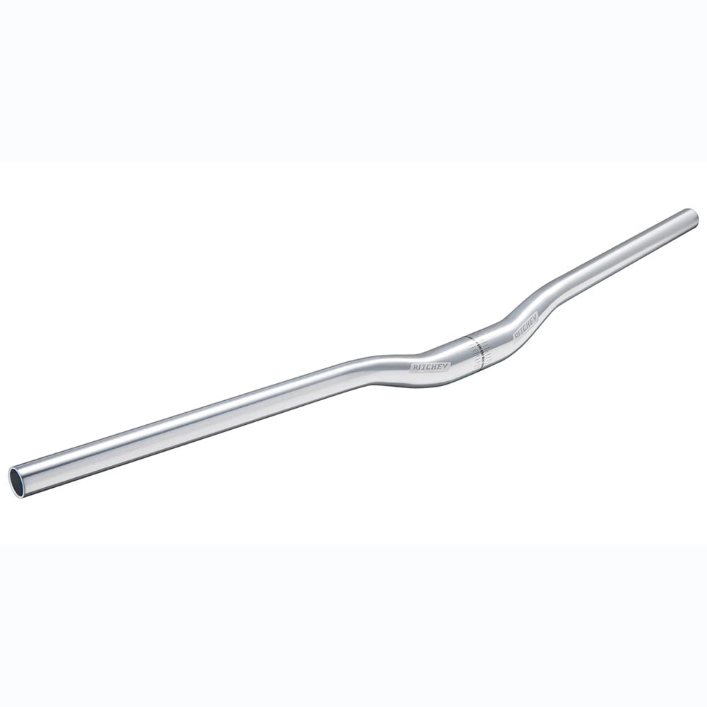 Ritchey Classic Rizer Handlebar 800mm Wide, 20mm Rise, High Polish Silver