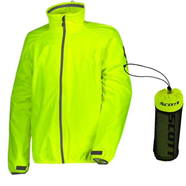 SCOTT Ergonomic DP Pro Rain Jacket - Yellow