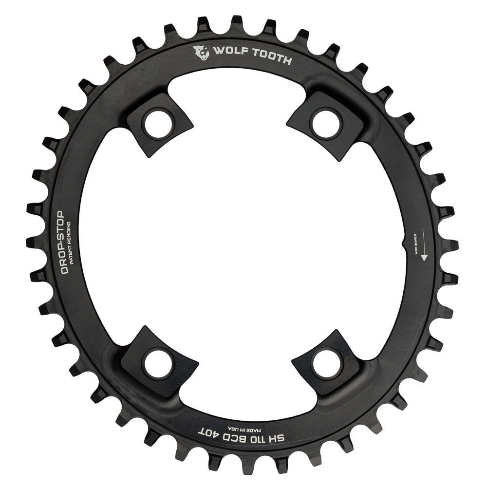 SHIMANO ROAD 1X OVAL DROP-STOP B CHAINRING - 110 x 4 BCD