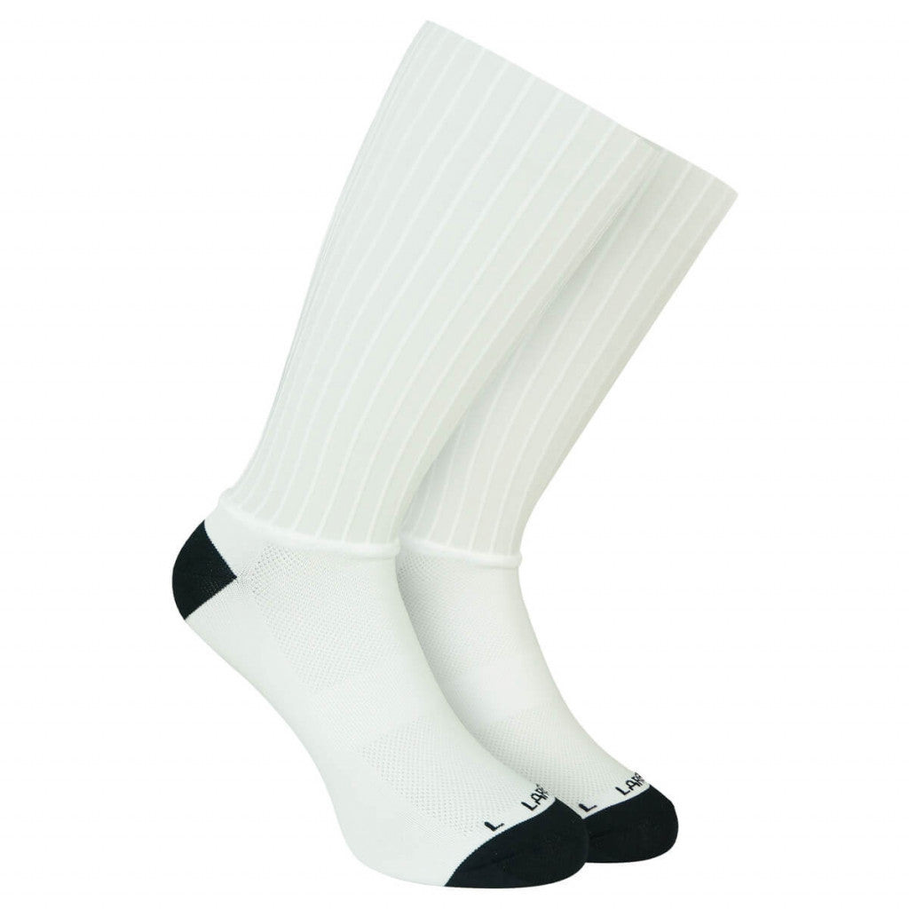 Tineli Long Aero Socks - White - unisex