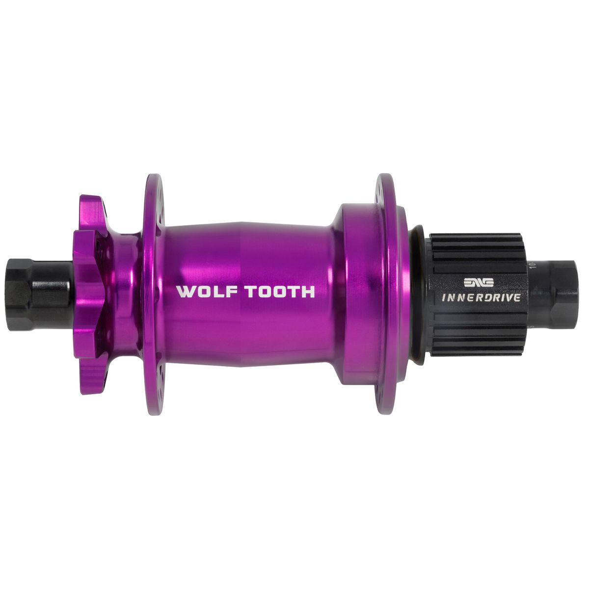 WOLF TOOTH - MOUNTAIN BIKE HUBS - 6-BOLT - J-BEND - UV PURPLE