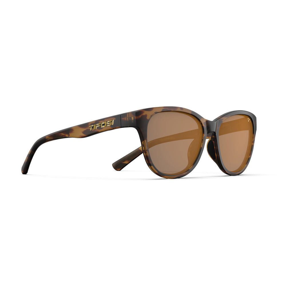 Tifosi Stella Sunglasses Java Tortoise with Brown Lens
