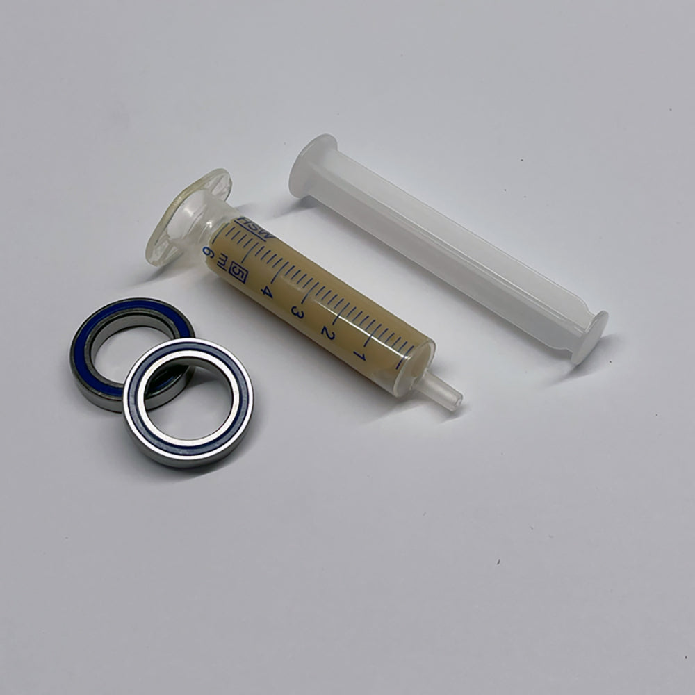 Zipp CeramicSpeed Bearing Kit - 61803 - ZIPP 30 / 60 88 Front Hub Shell, 188 Rear Hub Shell and 30 / 60 / S9 Rear Free Hub Body - (Includes Bearings and One Grease Syringe)