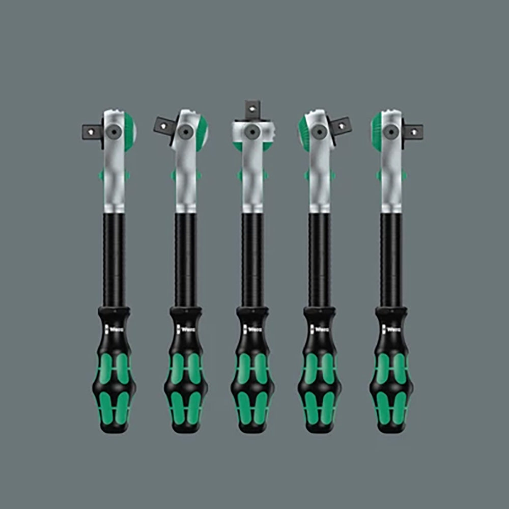 Wera Tools Speed Ratchet Set 8100 SB 6 Zyklop, 3 / 8" Drive, Metric - 29 Pieces