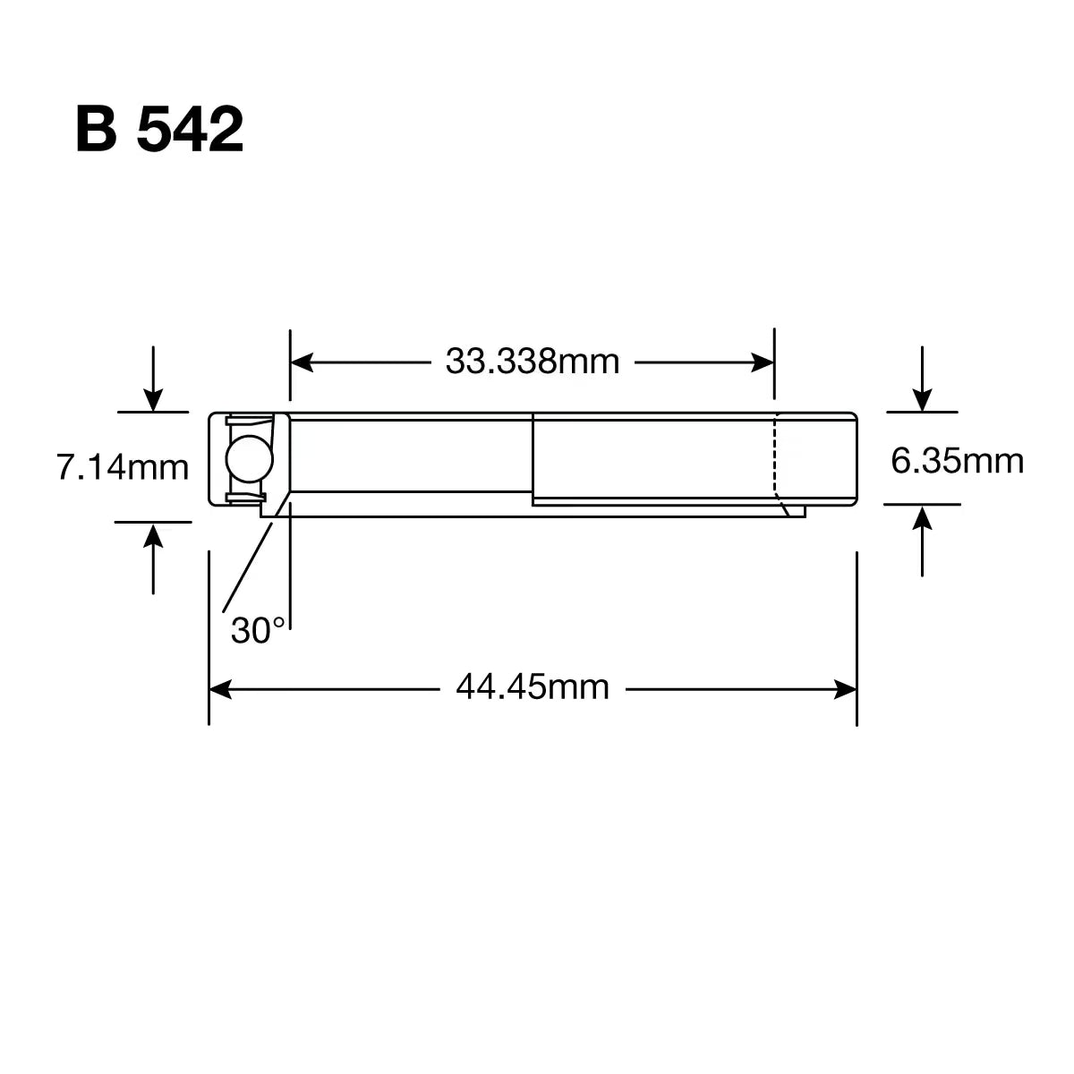 Enduro HS Bearing 1-9/16" x 2" x 9/32" - Image 3