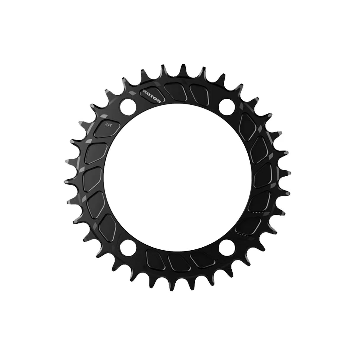 Rotor Chainrings Round 110x4 1X MTB - Image 1