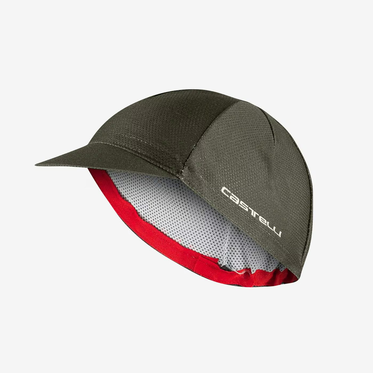 Castelli Rosso Corsa Cycling Cap Deep Green - Image 1