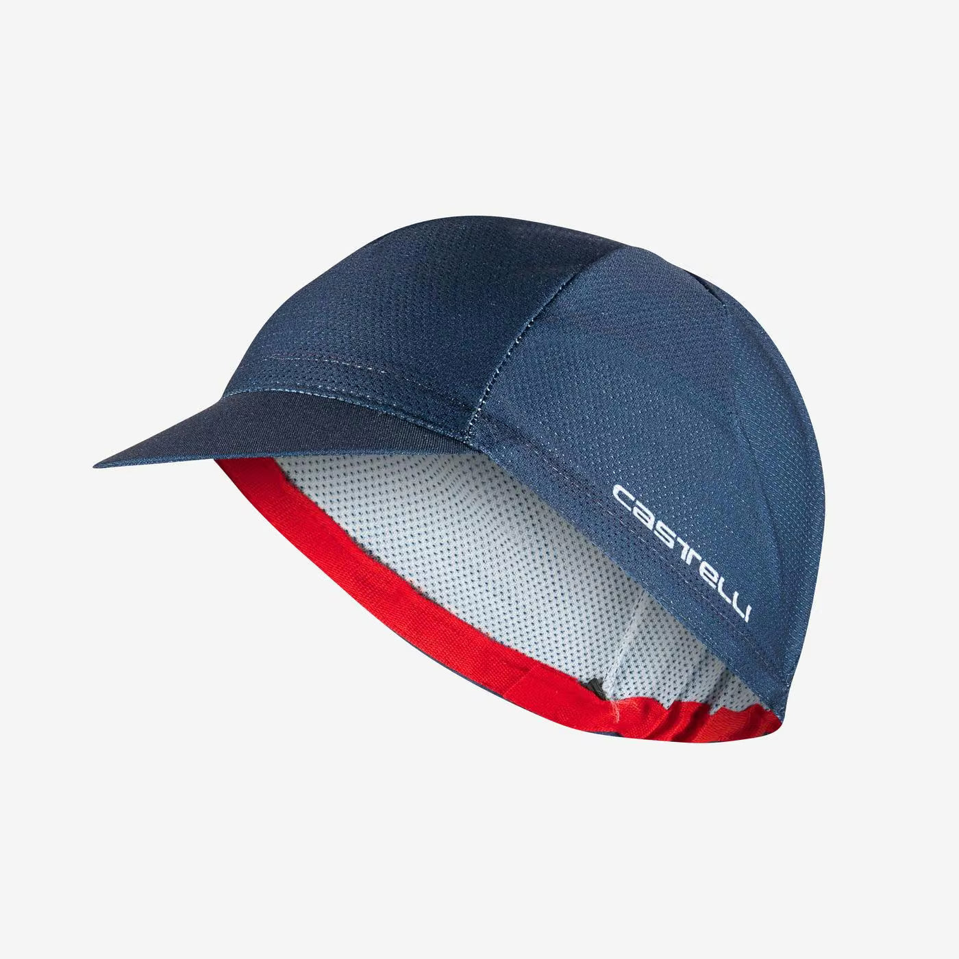 Castelli Rosso Corsa Cycling Cap Belgian Blue - Image 1