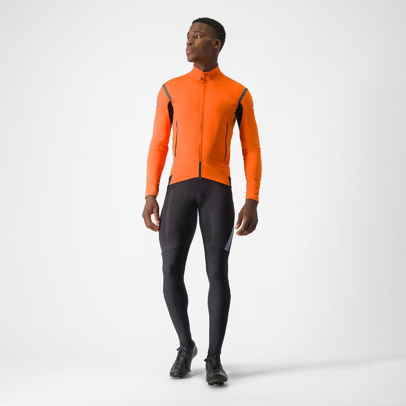 Castelli Perfetto RoS 2 Long Sleeve Jacket Men's Red Orange/ - Image 8