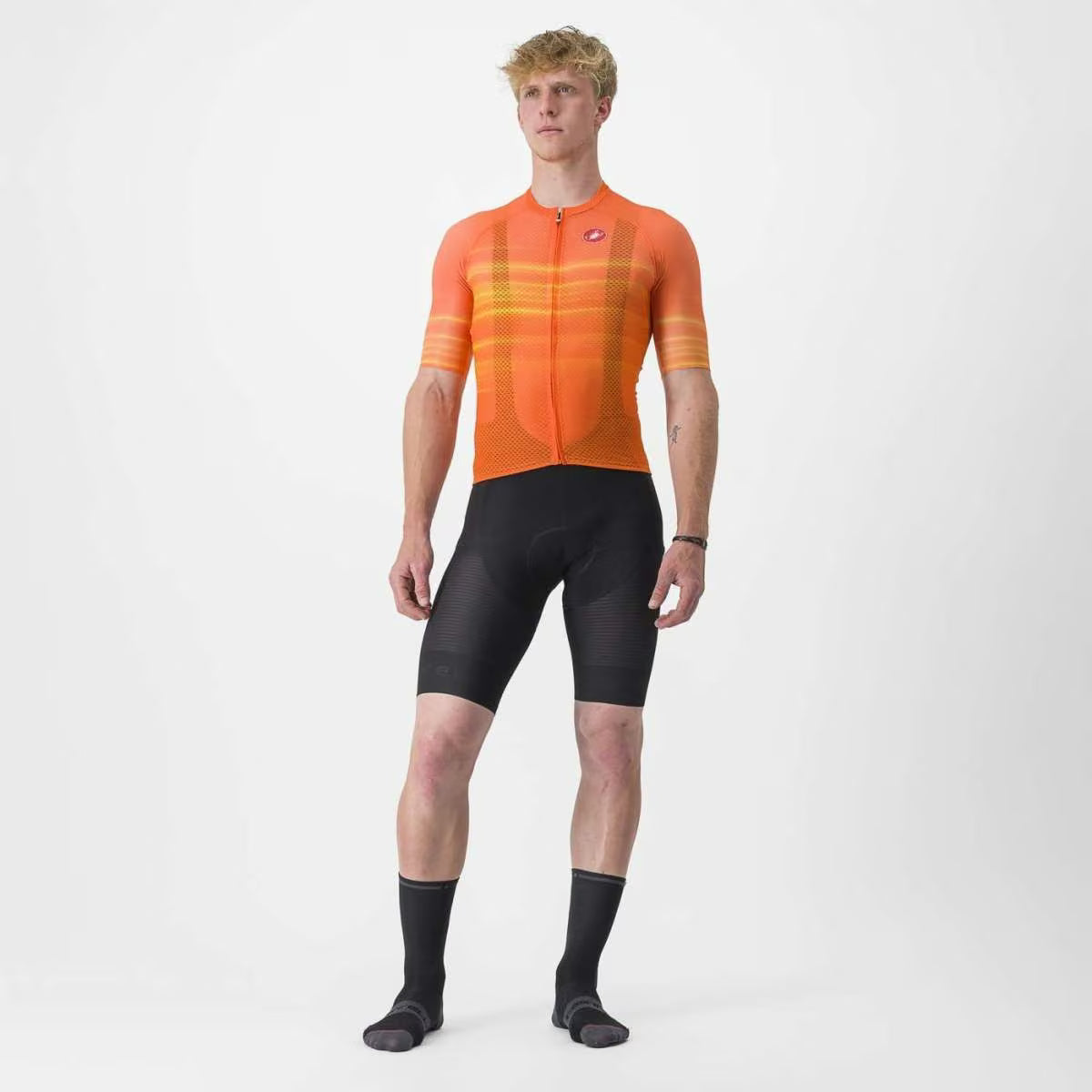 Castelli Climbers 3.0 SL2 Jersey Men's Brilliant Orange - Image 6