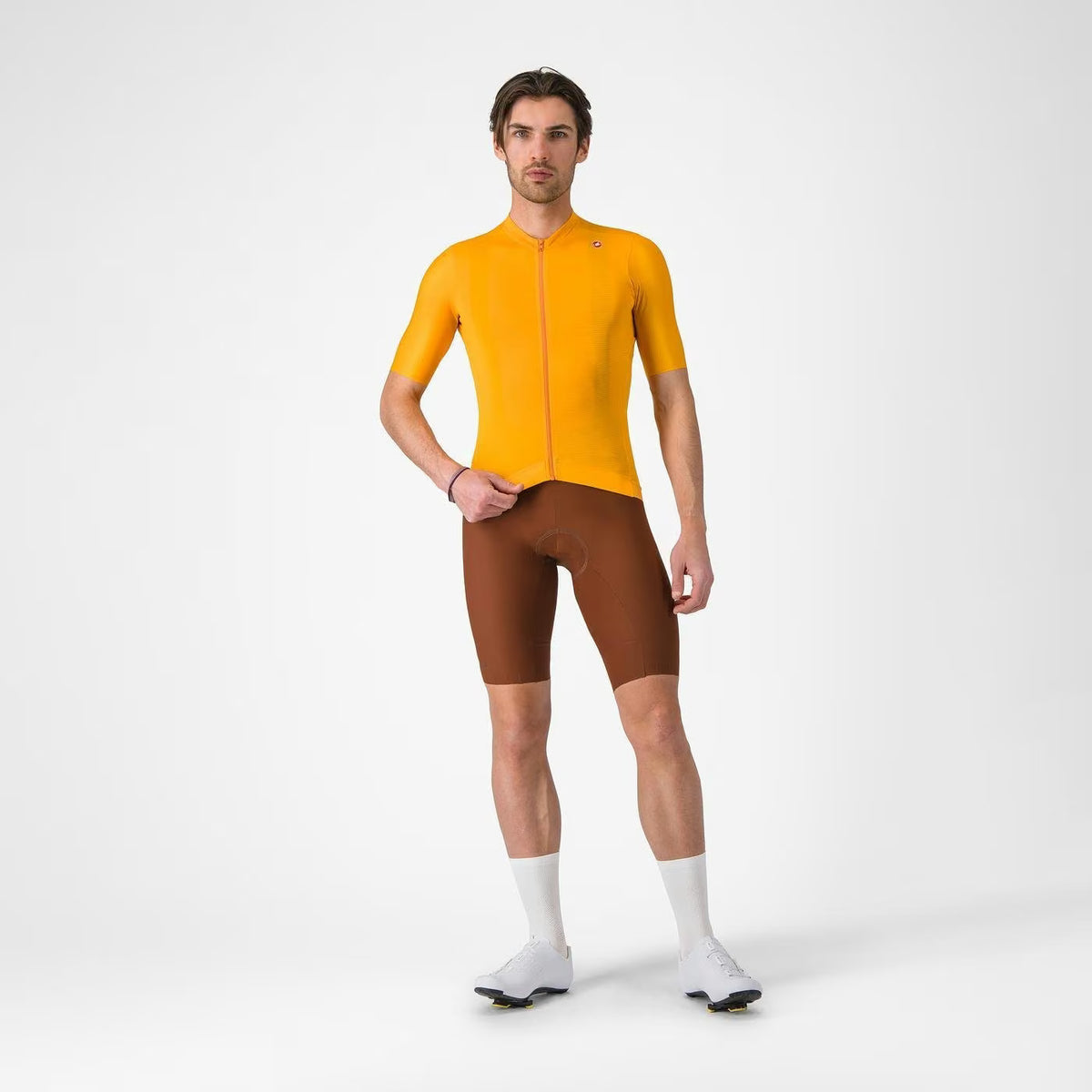 Castelli Espresso Men's Jersey Vivid Orange - Image 6