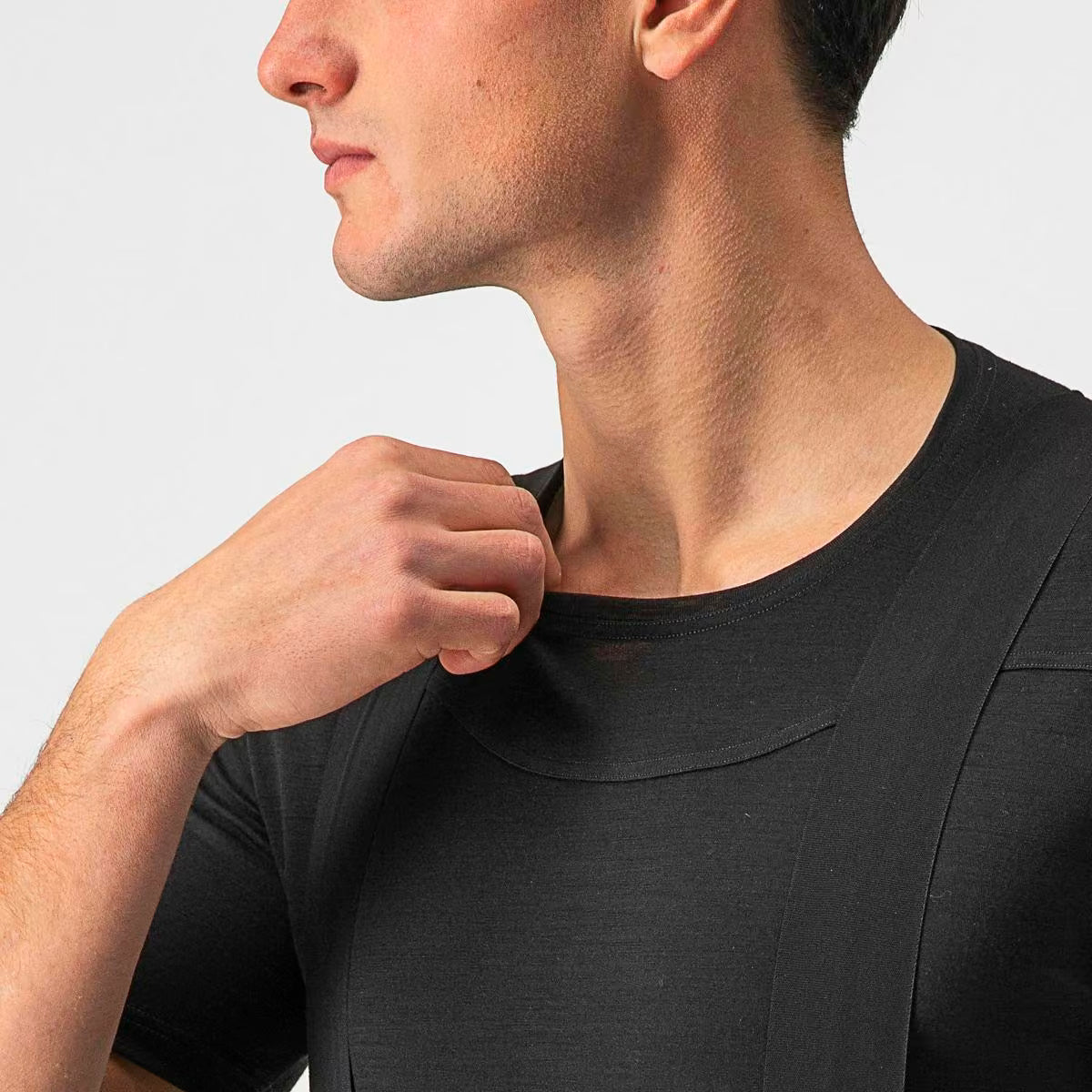 Castelli Bandito Wool SS Baselayer Men's Black - Image 4
