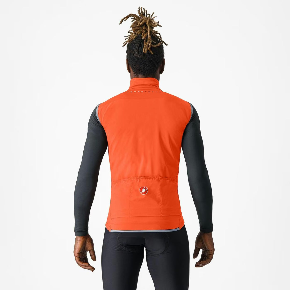 Castelli Perfetto RoS 2 Vest Men's Brilliant Orange - Image 2
