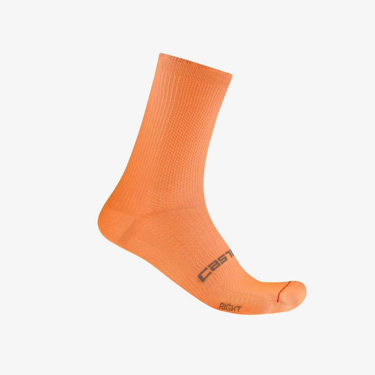 Castelli Espresso 18 Socks Vivid Orange - Image 1