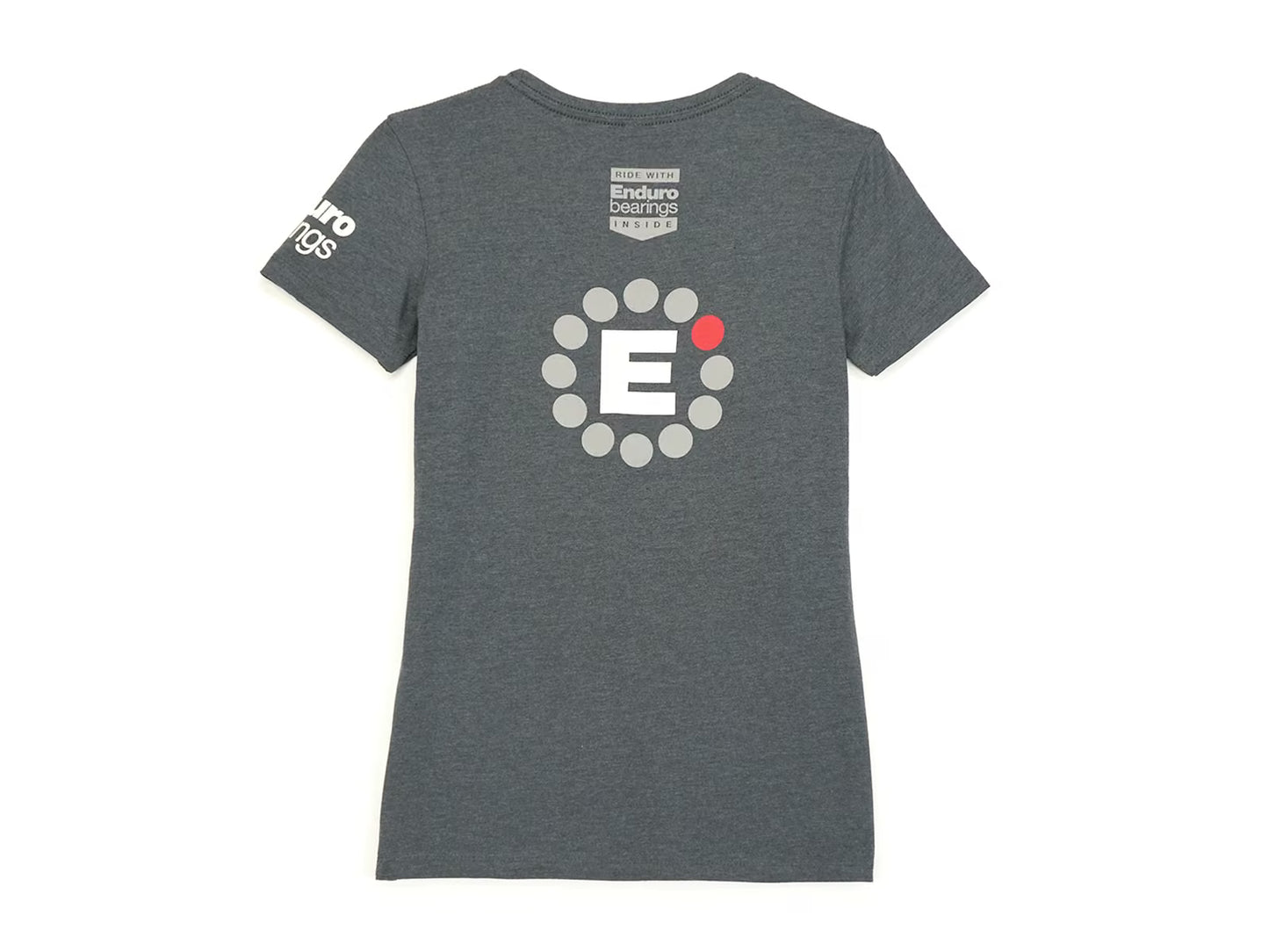 Enduro T-Shirt Womens Gray Heather - Image 2
