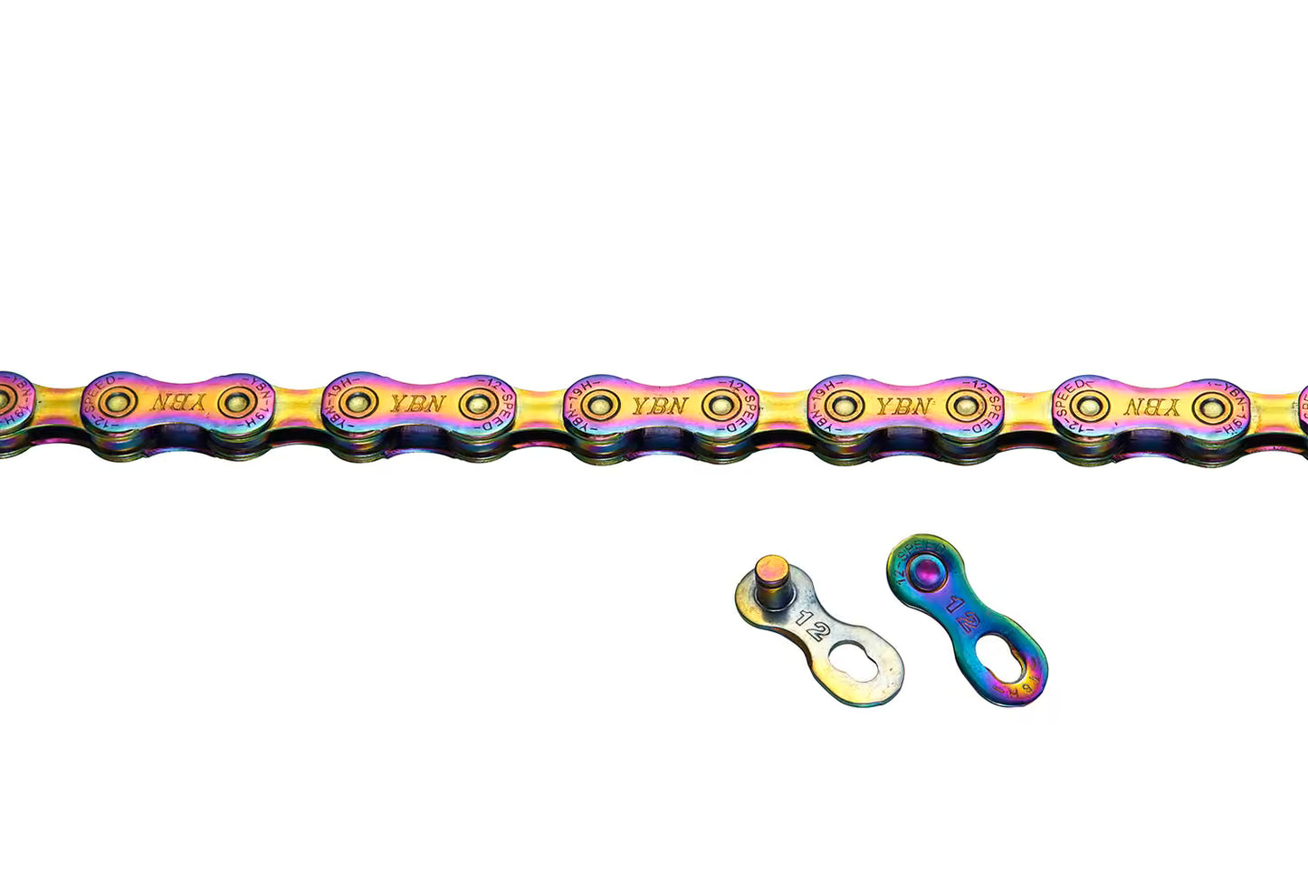 YBN Chain 12 Speed S12-Ti Multicolour - Image 1