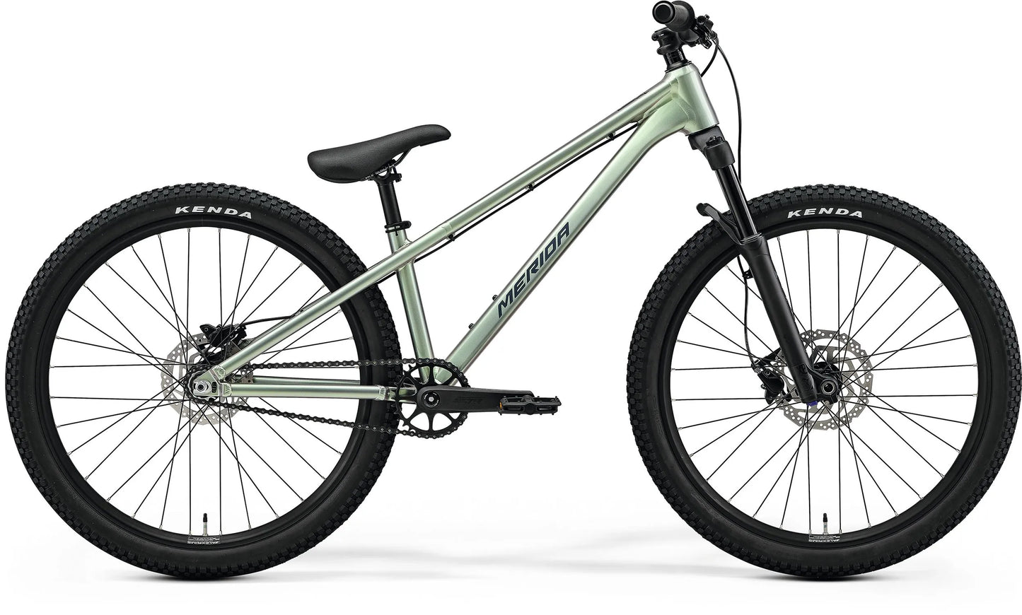 MERIDA DIRT 500 2026 - GREY/GREEN CLEAR COAT