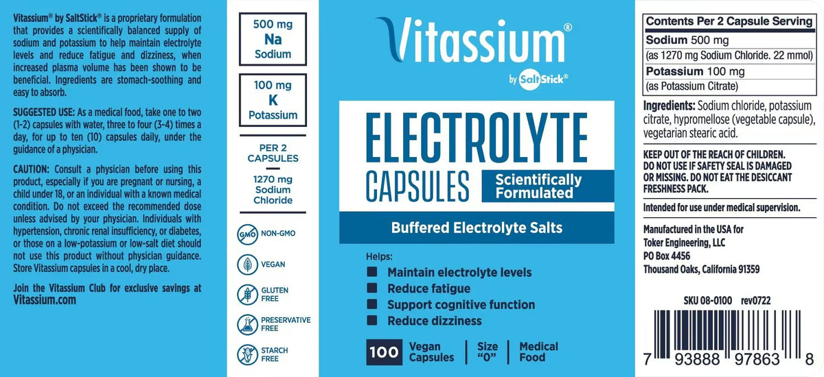 Saltstick Vitassium Caps - Image 2