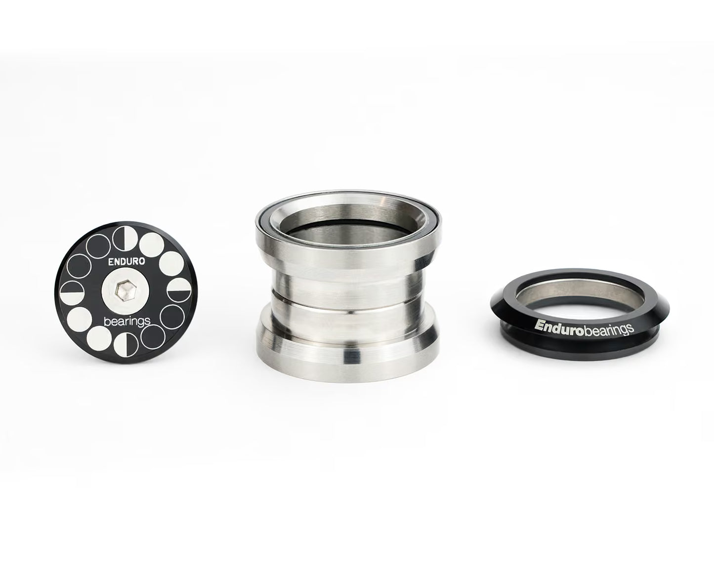 Enduro 34mm External Headset Stainless Steel - Image 2