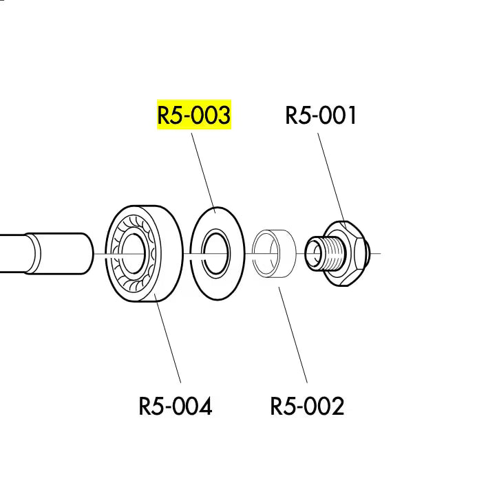 Fulcrum Part R5-003 front cup - Image 1