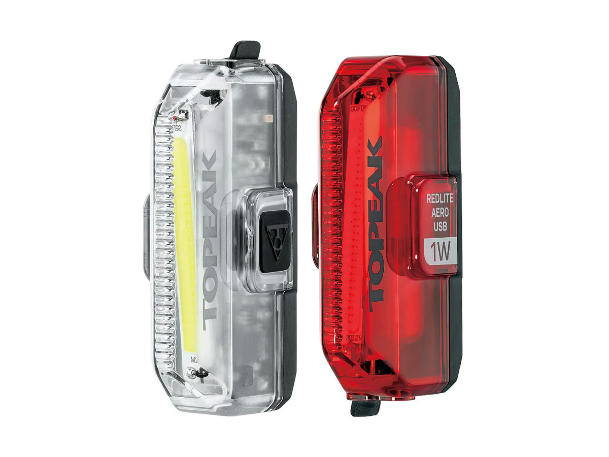 Topeak Light Whitelite & Redlite Set - Image 1
