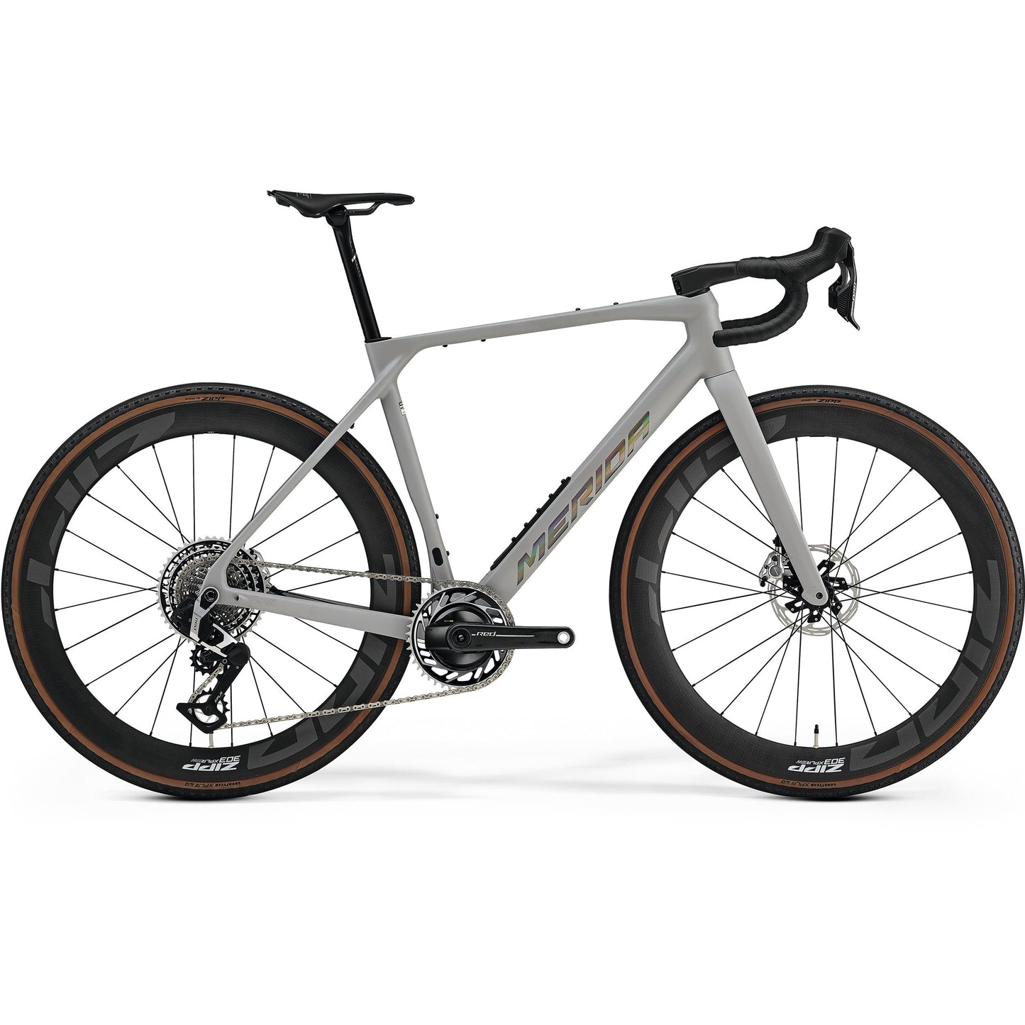 Merida Mission 10K Gravel Bike 2027 - Silk Grey (Holo Silver)