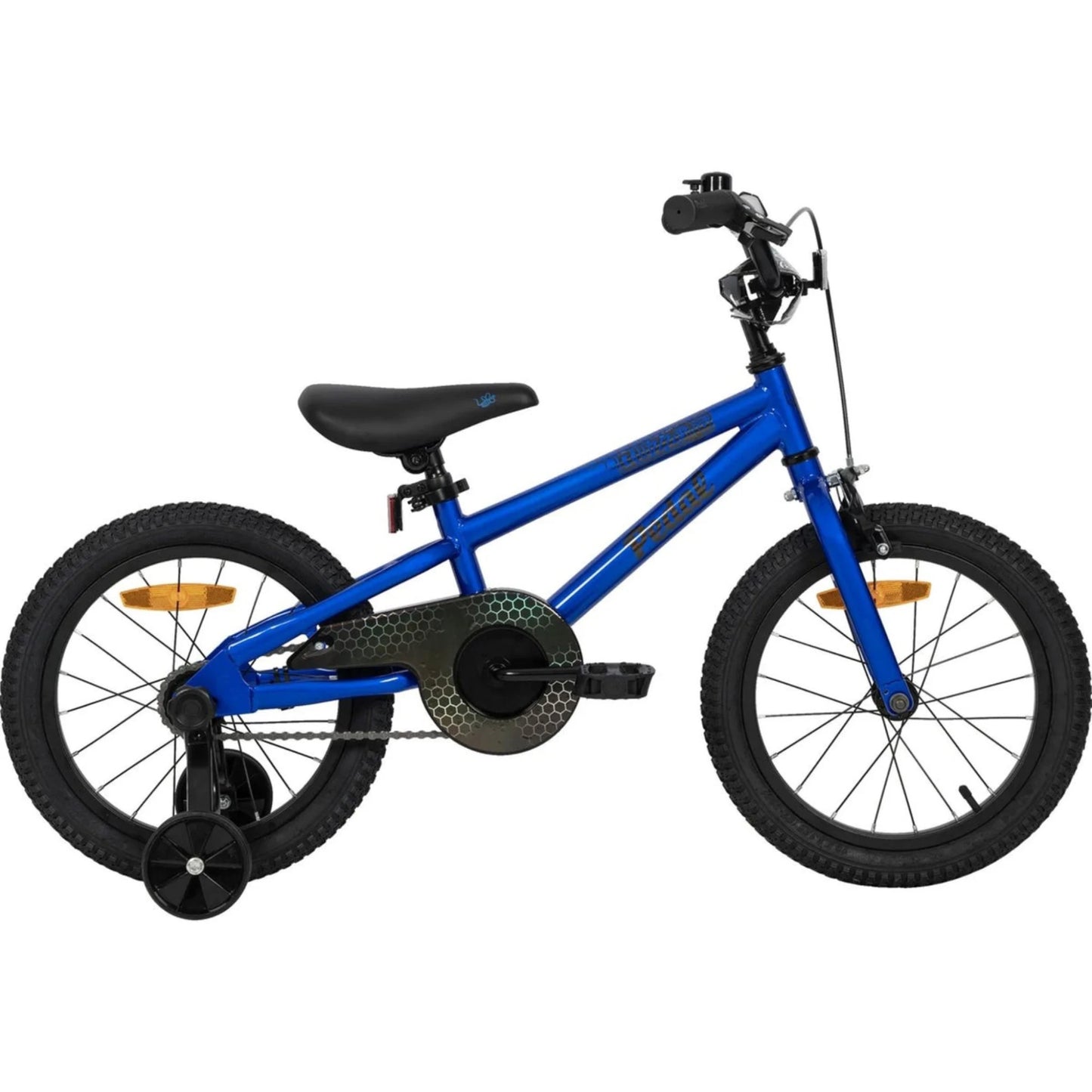 Pedal Buzz 16 Kids Bike Blue Side View