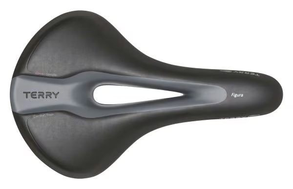 Terry Saddle Figura Women's Black Fitness - Image 1