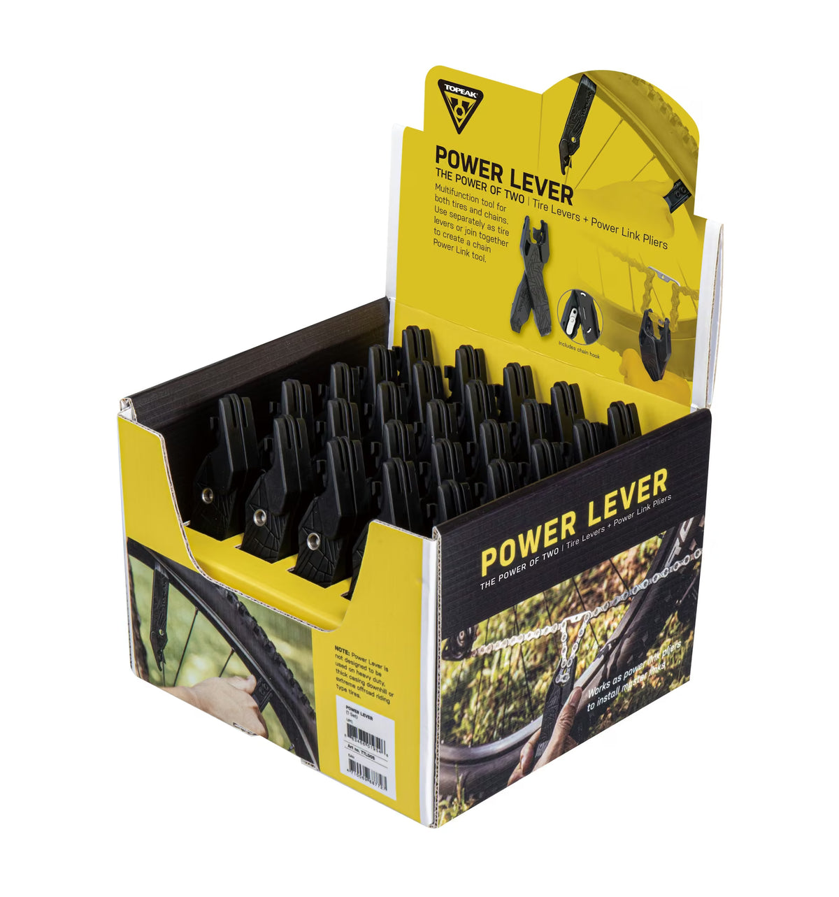 Topeak Power Lever Counter Display Box - Image 1