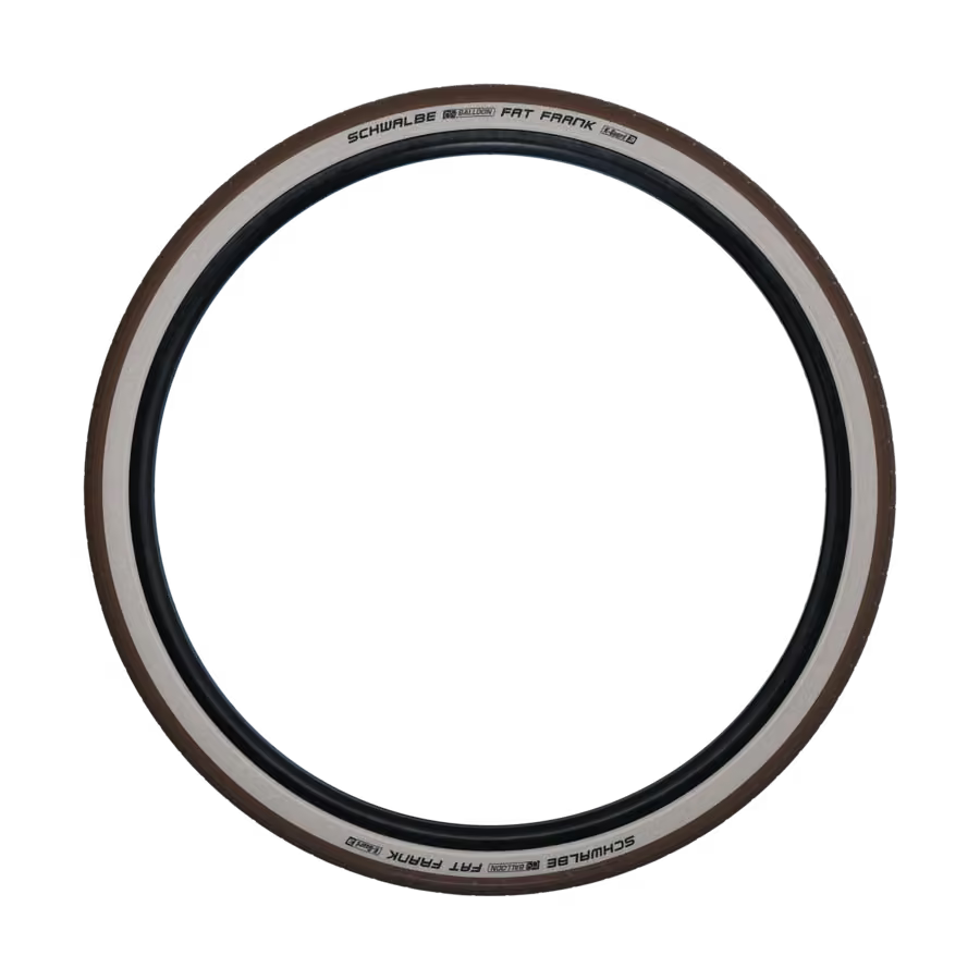 Schwalbe Motion Fat Frank - Brown/White Wall 26" - Image 2