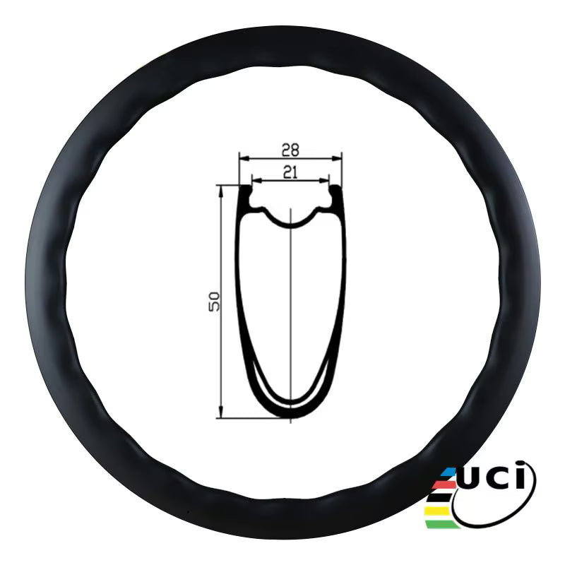 DK Composite Road Wave 50 Wheelset - Image 7