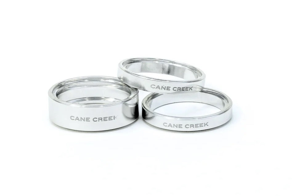 Cane Creek Interlok spacer kit Silver