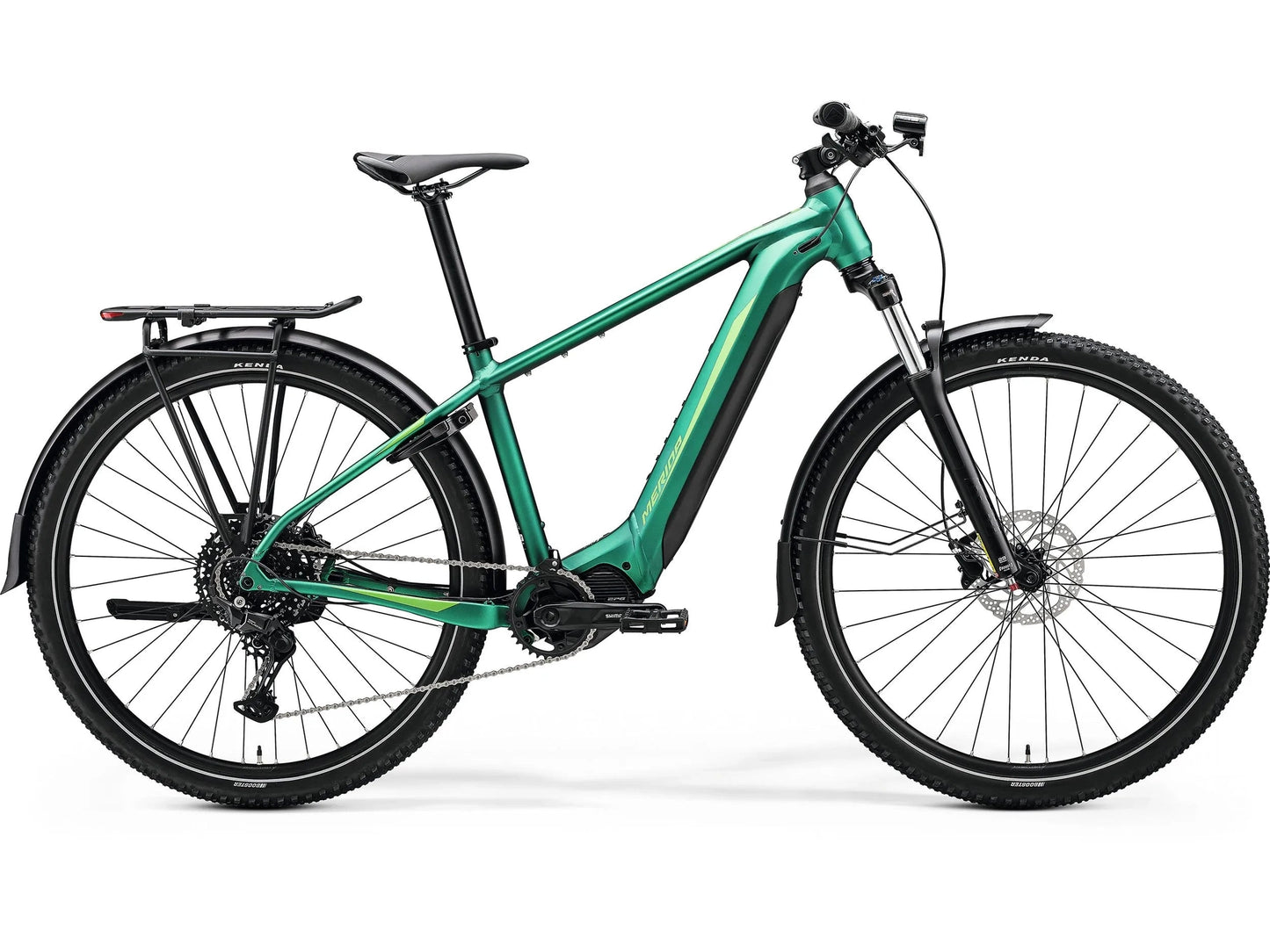 Merida eBIG NINE 400 EQ 2025 - MATT EVERGREEN