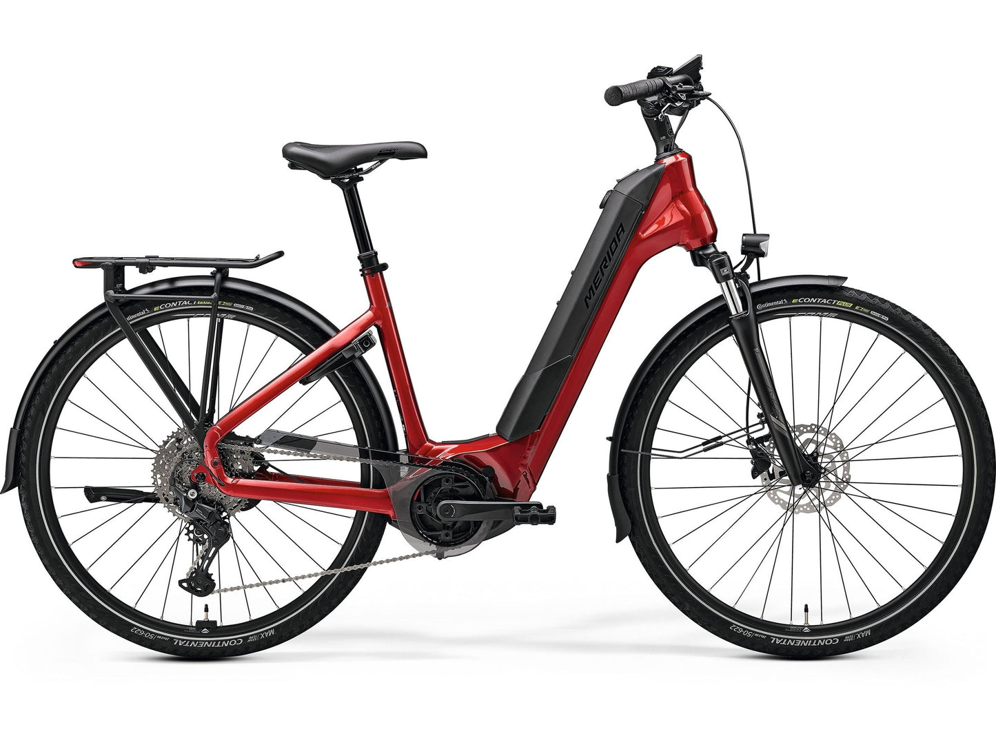 Merida eFLOAT CITY 600 EQ 2025 - DARK STRAWBERRY
