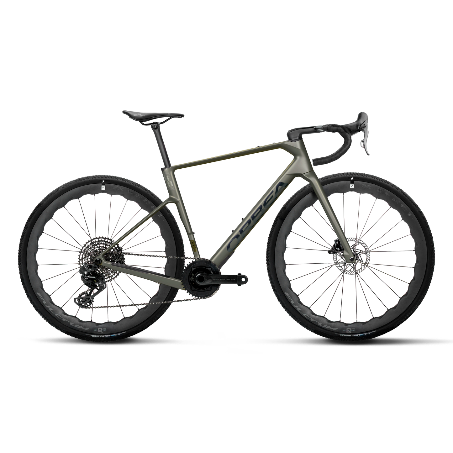 Orbea Terra Race M12 LTD 1X PWR 2027 Gravel Bike - Spaceship Green
