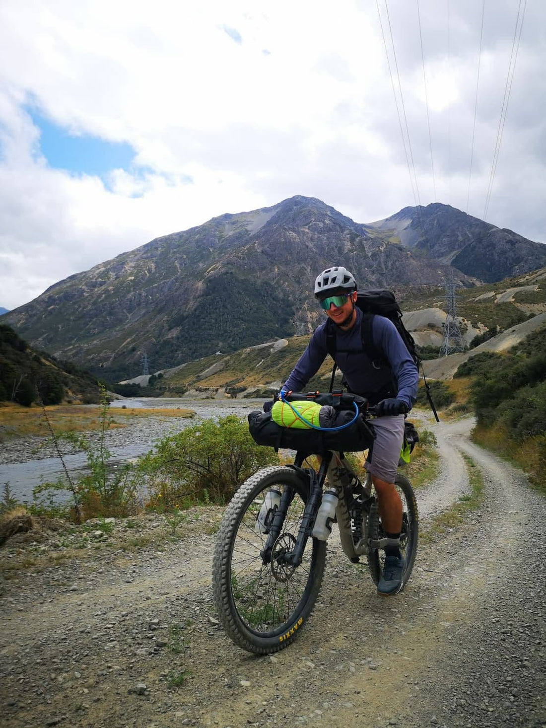 Thijs Biking In The Alphines