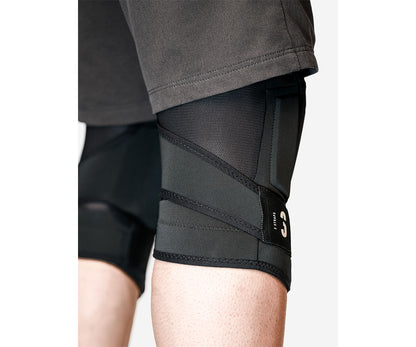 Bluegrass 3Straps Knee Guards Black 3