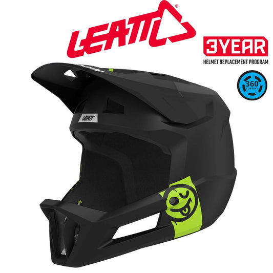 Leatt Helmet MTB Gravity 1.0 Junior Black - 53-54cm X-Small