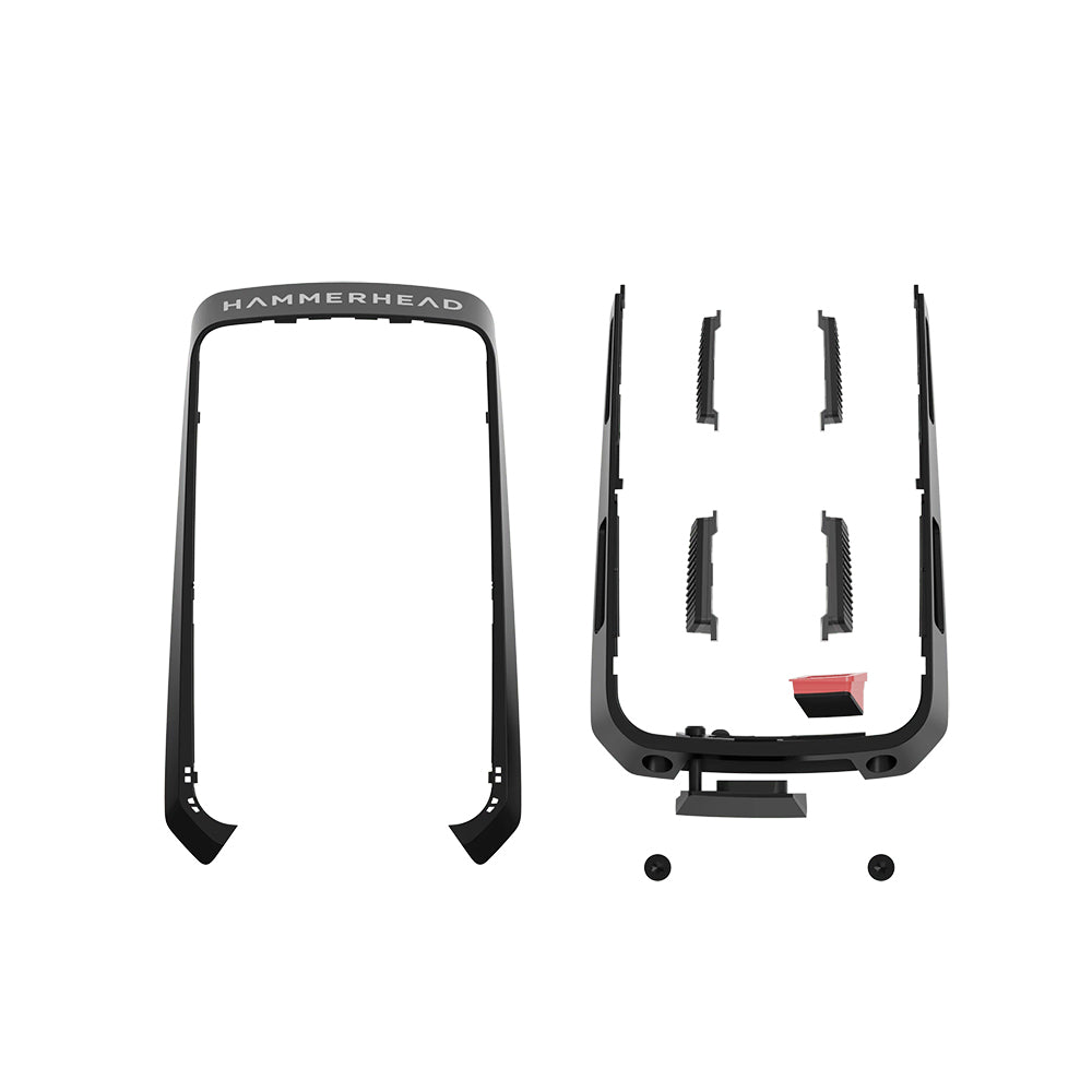 Hammerhead Karoo Colour Shell Standard Black - Including Coloured Shells and Buttons, 2 Replacement Torx Screws and Tool, Instructions
