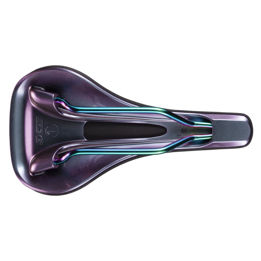 BEL AIR V3 PREMIUM SADDLE - ALLOY RAIL - OIL SLICK