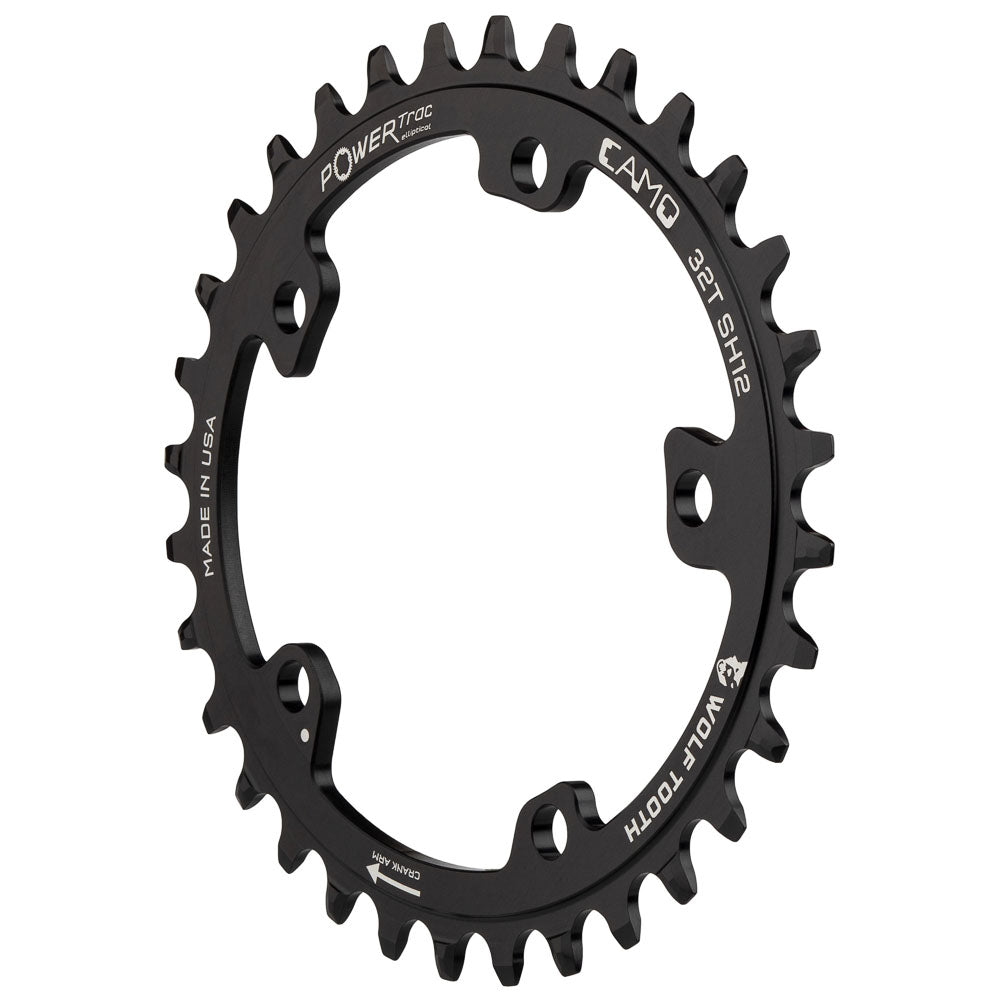CAMO OVAL DROP-STOP CHAINRING - SHIMANO HG+