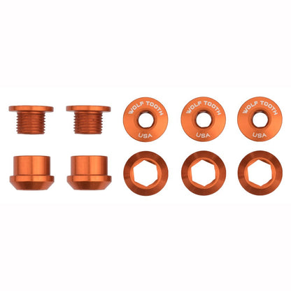 6MM CHAINRING BOLTS FOR 1X - 5PCS