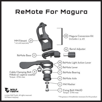 REMOTE REPLACEMENT PARTS