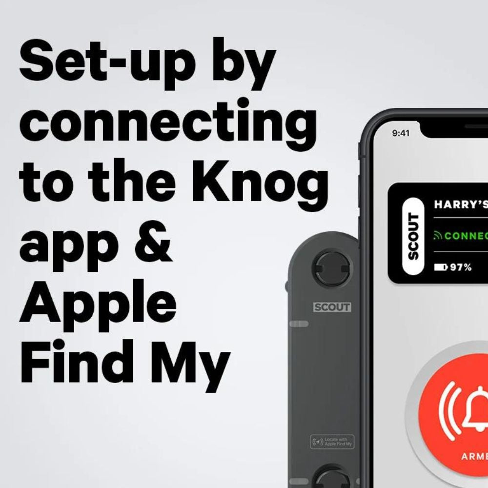 KNOG SCOUT IOS BIKE ALARM AND FINDER