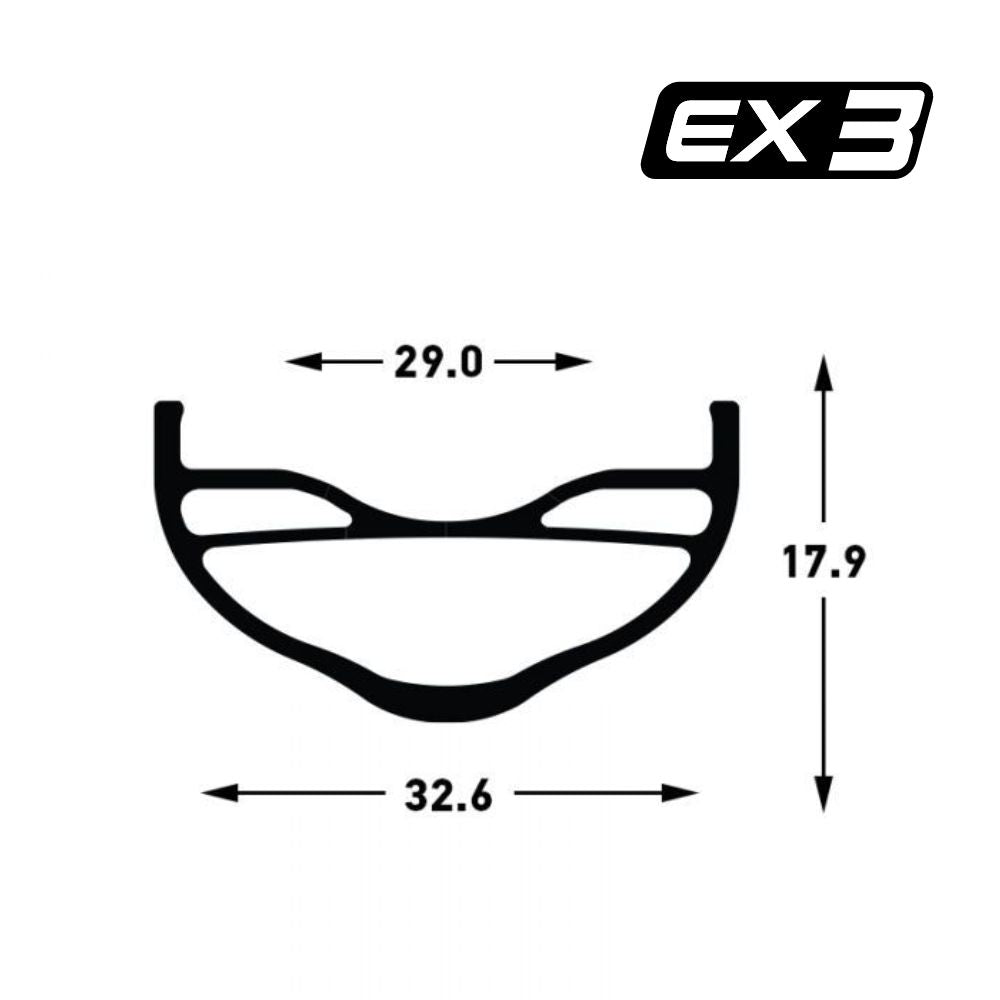 STAN'S FLOW EX3 ALLOY RIM