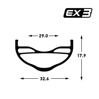STAN'S FLOW EX3 ALLOY RIM