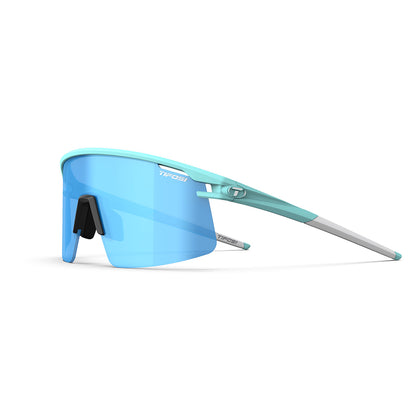 Tifosi Moab Lite Sunglasses Glacier Blue with Clarion Blue AC Red and Clear Lens

