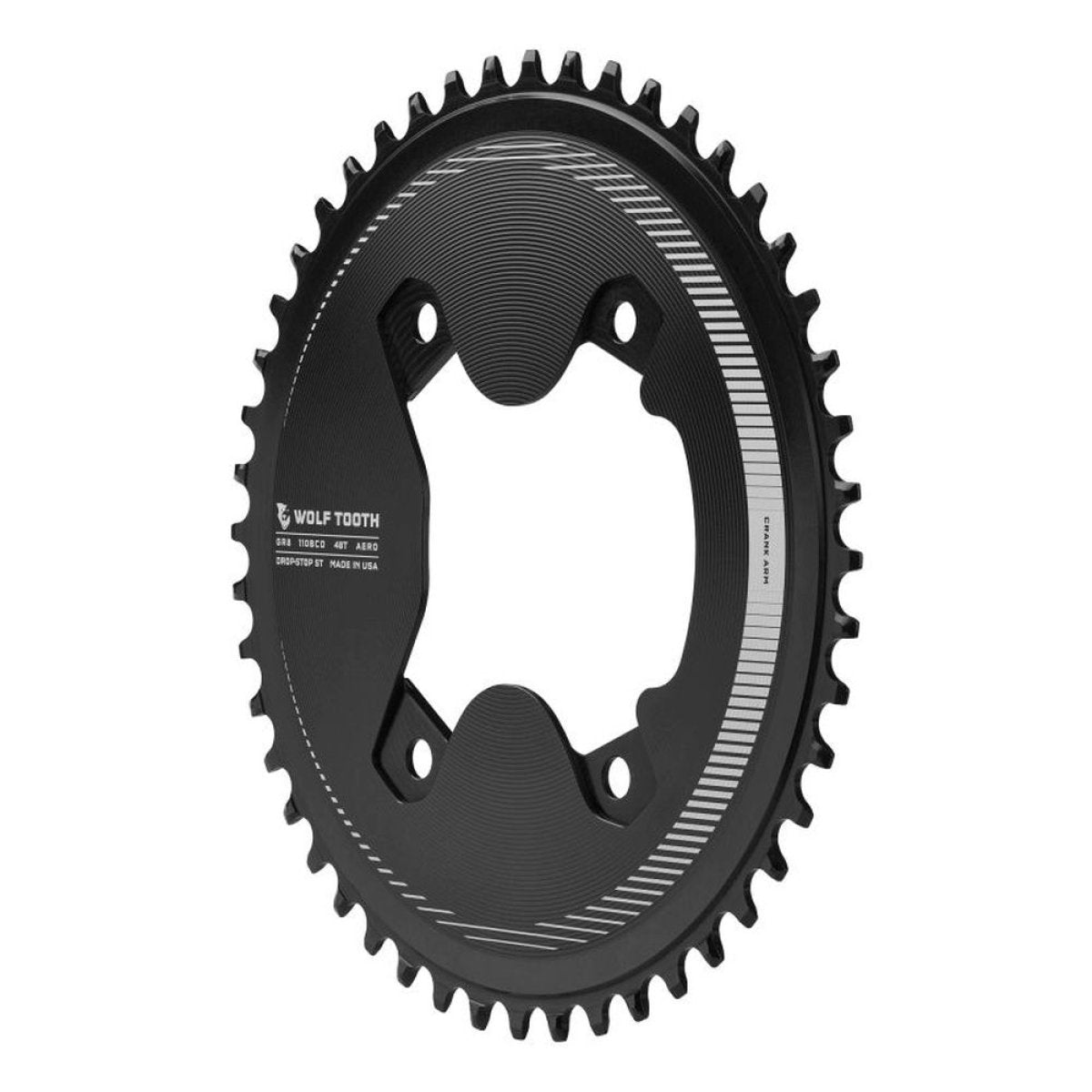 SHIMANO GRX AERO 1X DROP-STOP ST CHAINRING - 110 x 4 BCD - SHIMANO HG+
