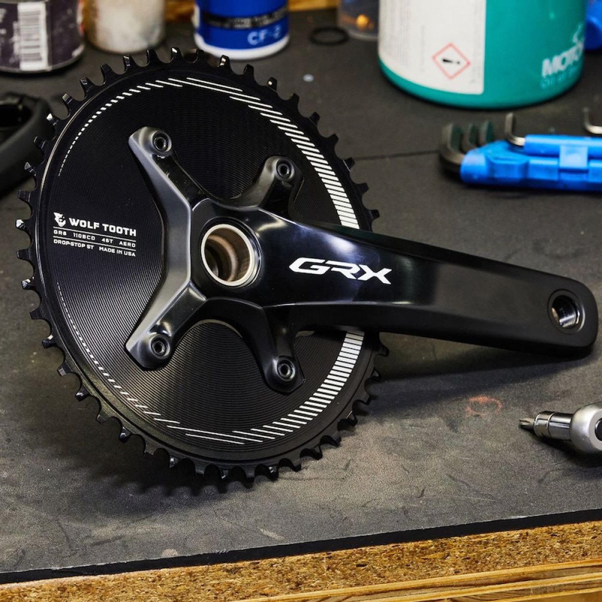 SHIMANO GRX AERO 1X DROP-STOP ST CHAINRING - 110 x 4 BCD - SHIMANO HG+